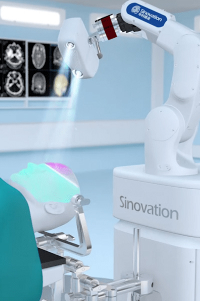 简讯 | 华科精准神经外科手术机器人全新外观亮相